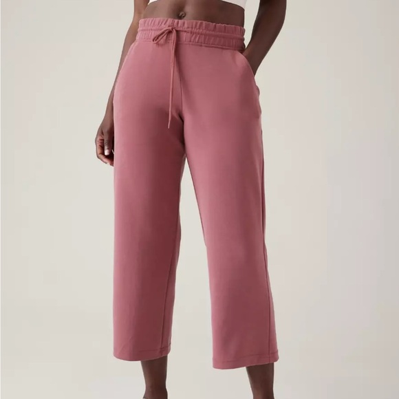 TWO PIECE SET Athleta Seasoft in package. Tee & matching crop pants- sold out!! - Picture 4 of 4